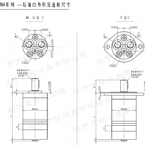 星空xingkong（中国）后油口系列马达