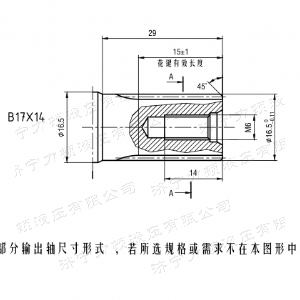 星空xingkong（中国）后油口系列马达